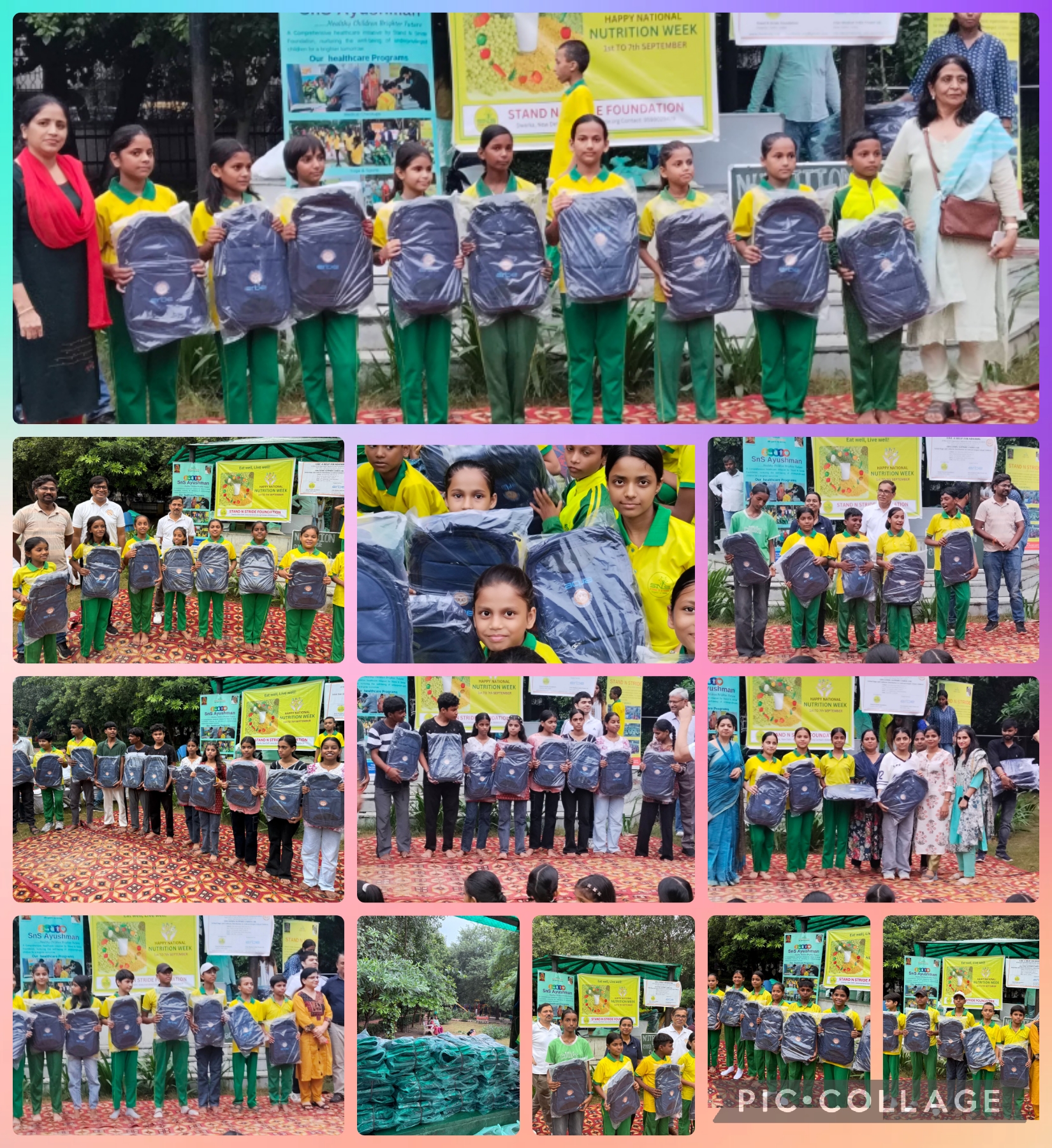 2026 (Sept), School Bag Distribution, Delhi