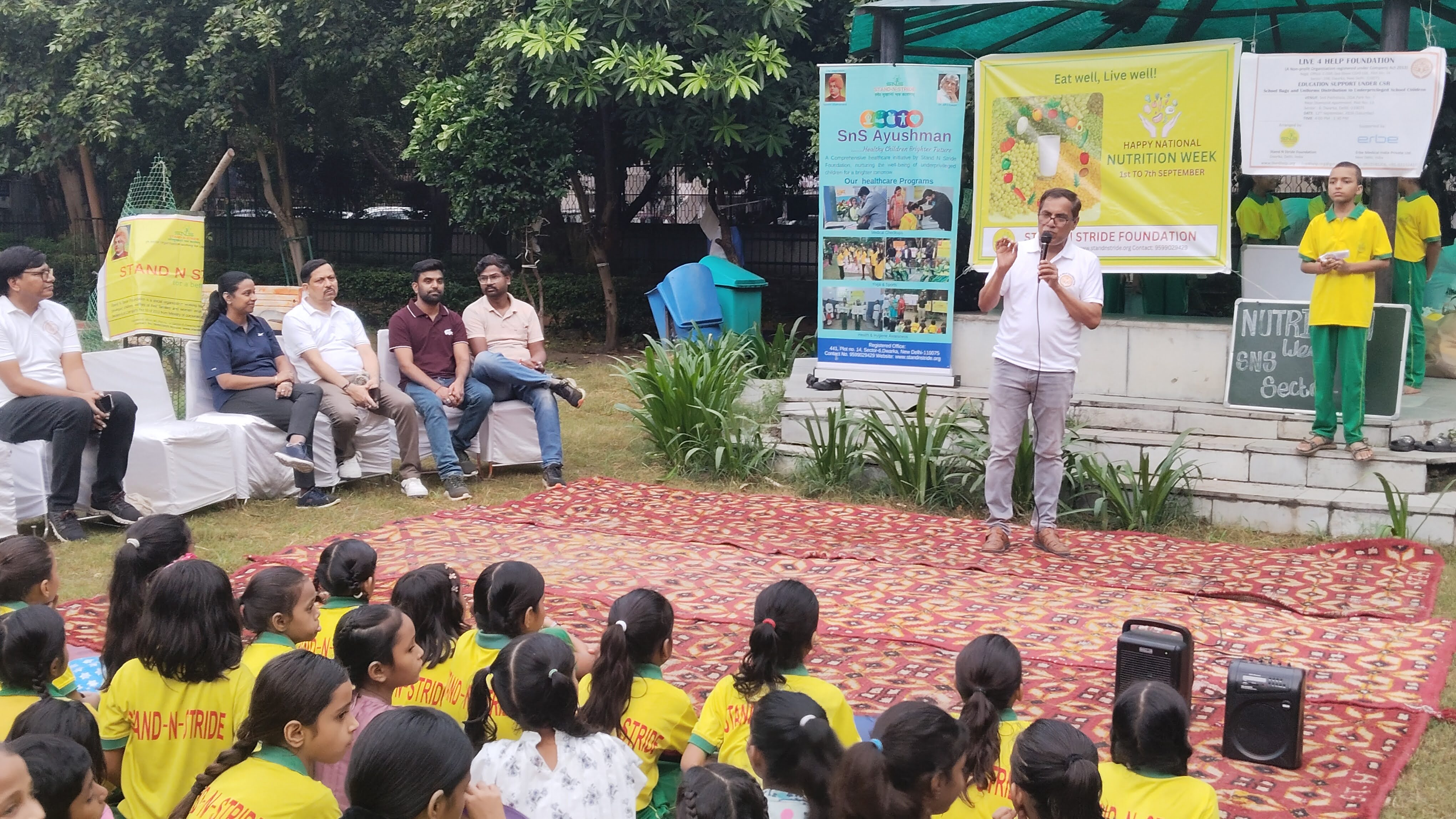 2026 (Sept), School Bag Distribution, Delhi