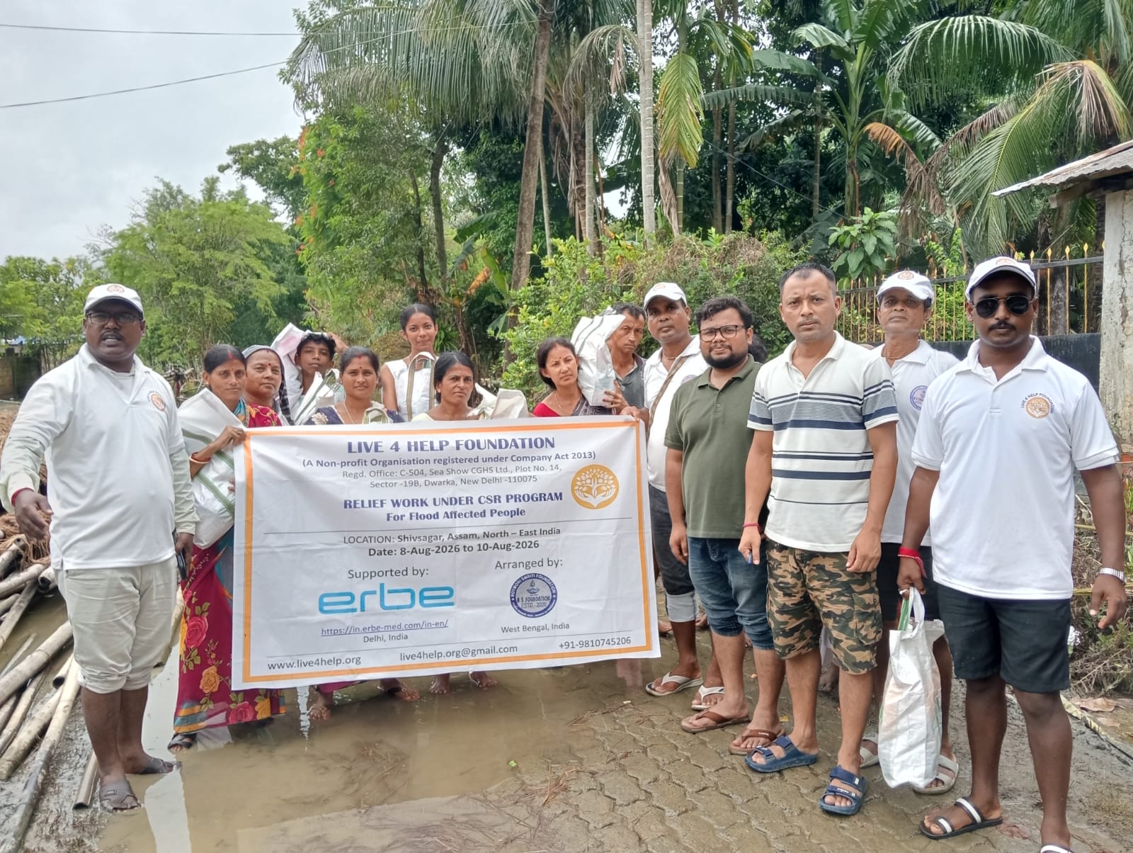 2026 (Aug), Flood Relief Work, Assam