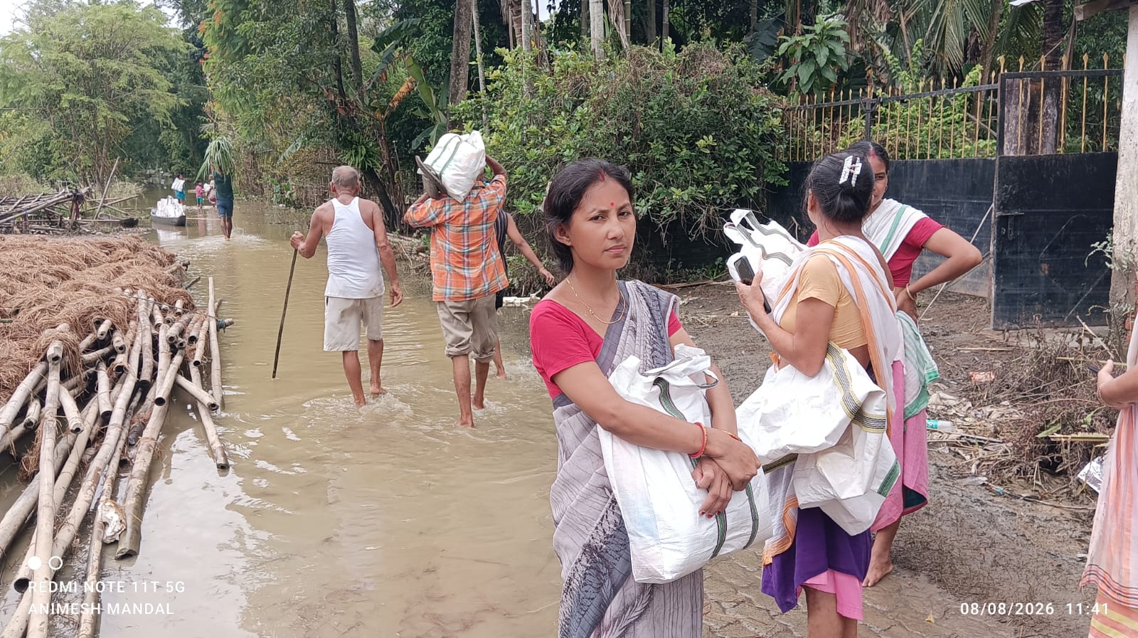 2026 (Aug), Flood Relief Work, Assam