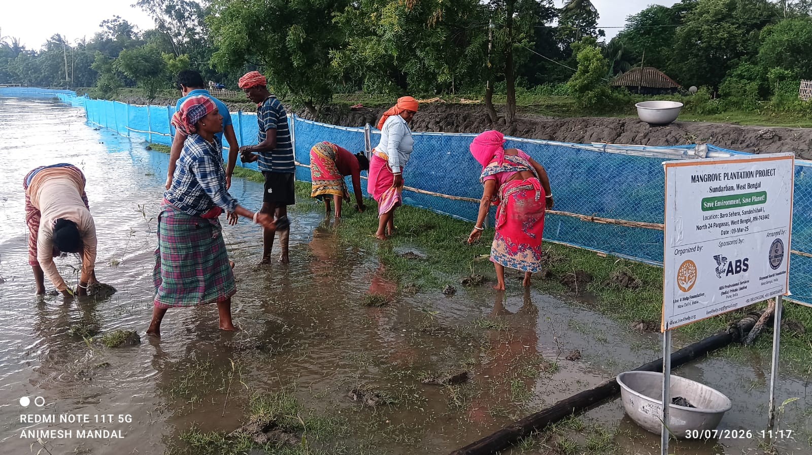 Live 4 Help Foundation Marks Aranya Saptaha with Mangrove Restoration in the Sundarbans detail 13